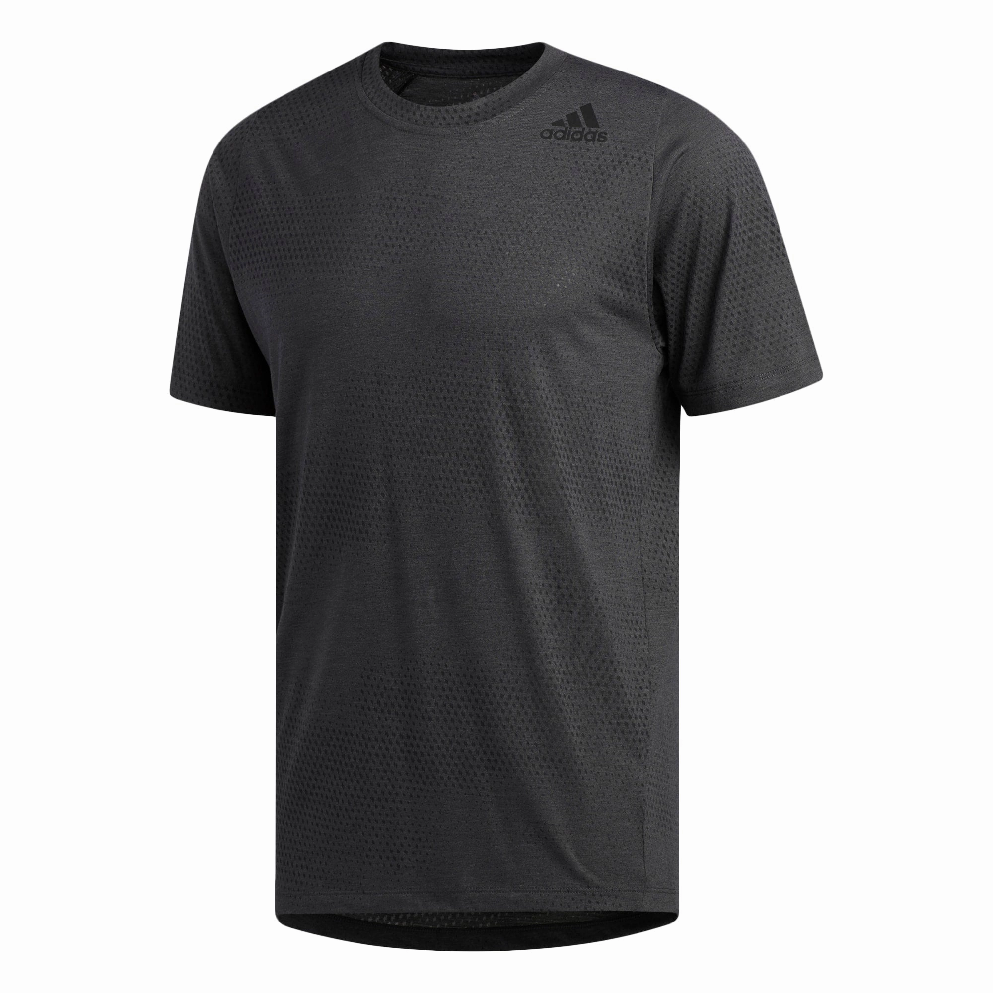 adidas Men's Freelift Tech Aeroknit Graphic Tee, Black