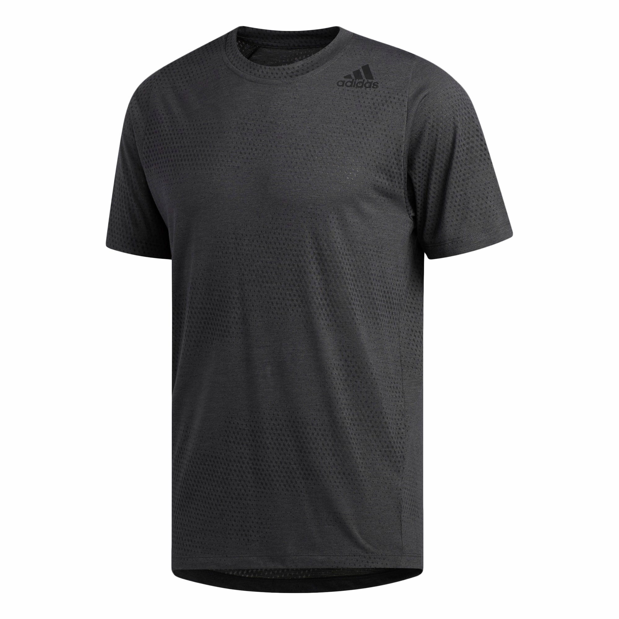 adidas Men's Freelift Tech Aeroknit Graphic Tee, Black