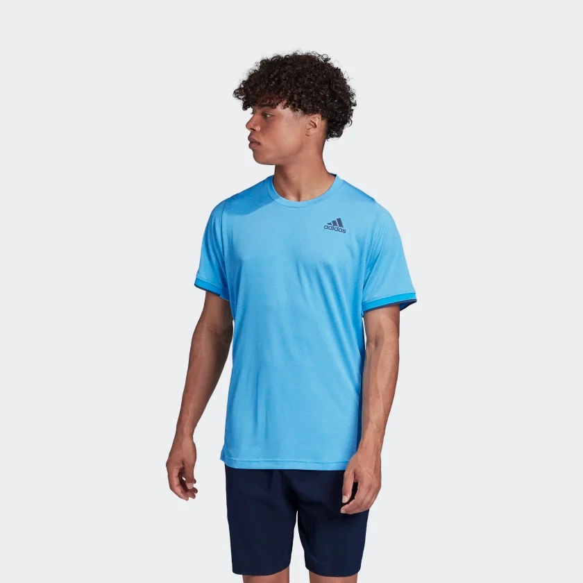 Adidas Men's FreeLift Tee Shirt, Fresh Splash