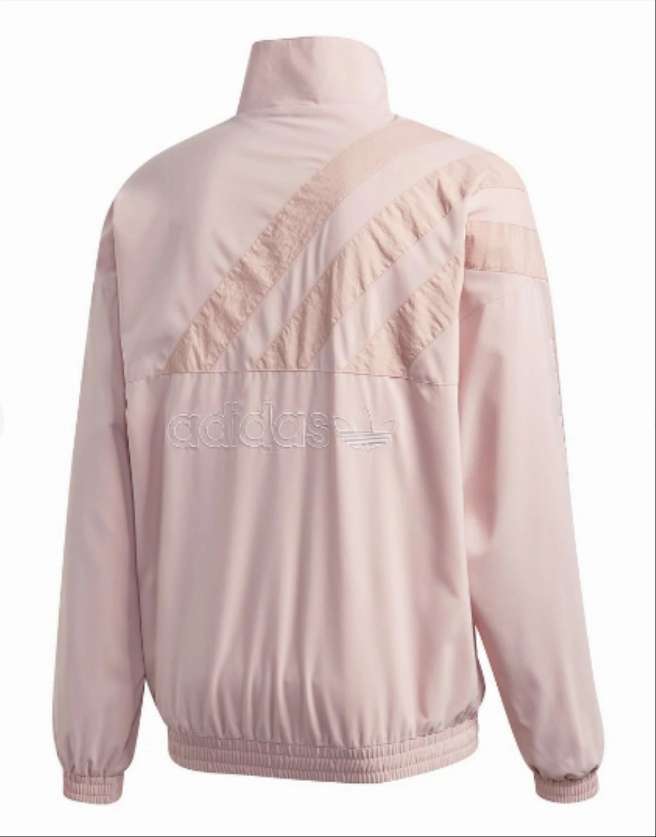 Adidas Men's Full Zip Pastel Track Top, Pink Spirit/Halo Pink