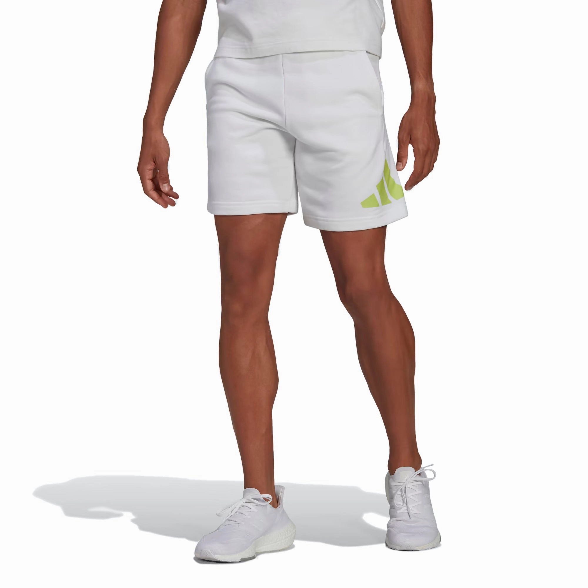 Adidas Men's Future Icons Shorts, White