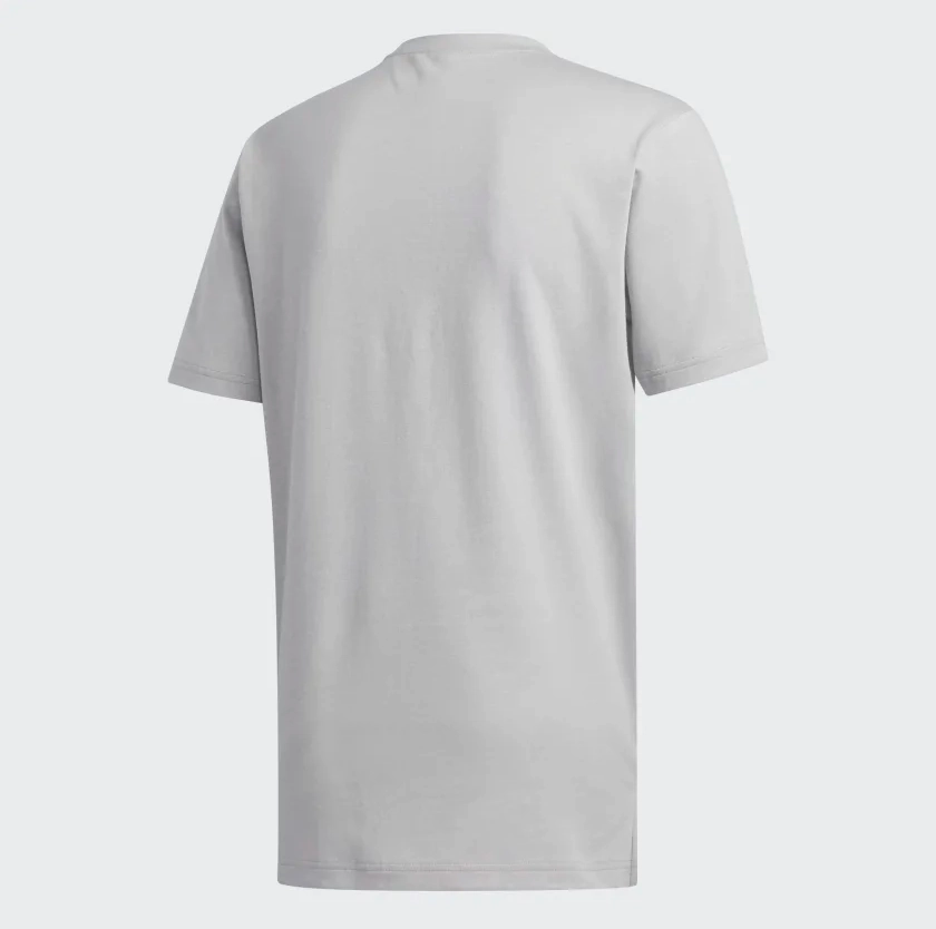 Adidas Men's Game and Go Crew Tee Shirt, Medium Grey Heather