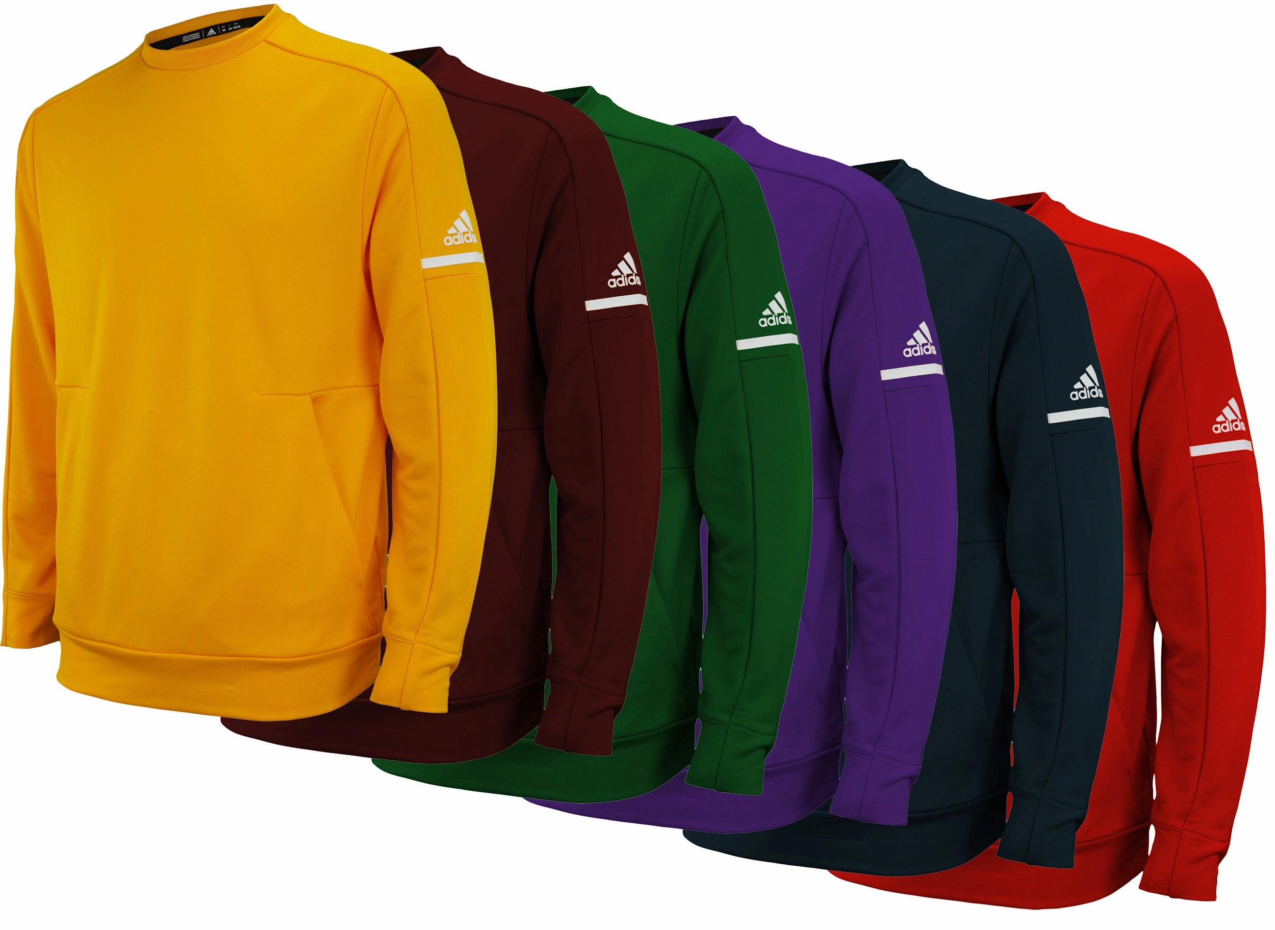 Adidas Men's Game Player Crew Sweatshirt, Color And Sizing Options