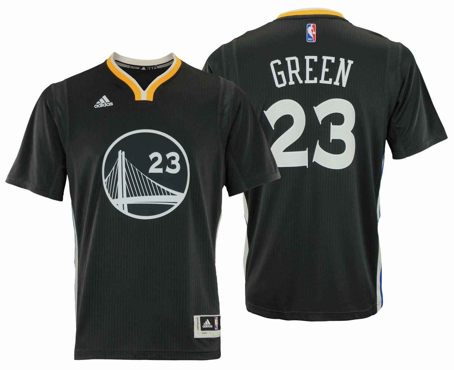 Adidas Men's Golden State Warriors Draymond Green #23 Alternate Swingman Jersey