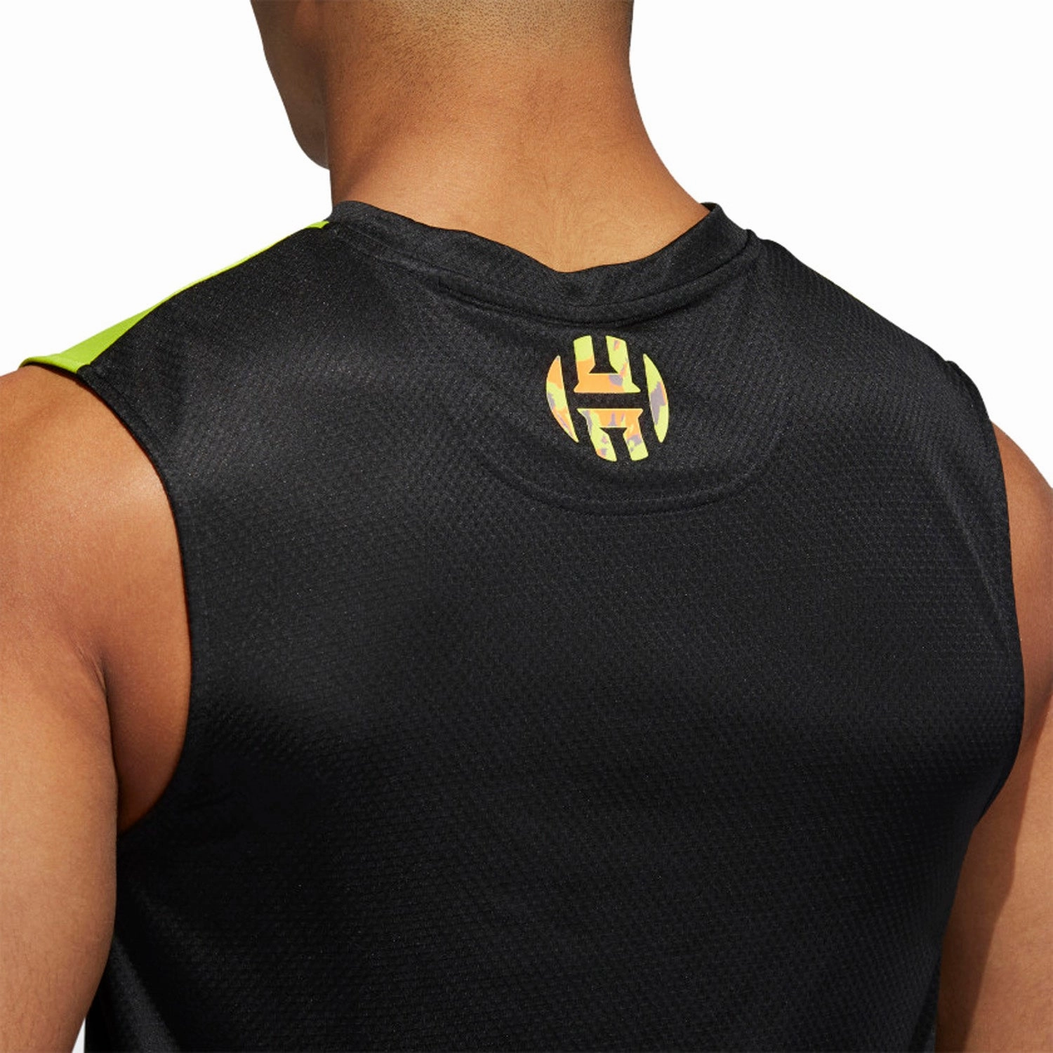 Adidas Men's Harden Swagger Jersey, Black