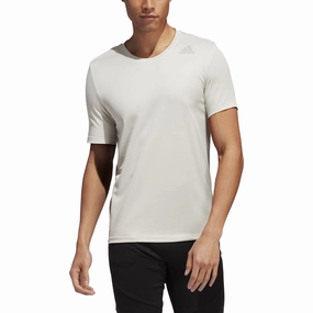 Adidas Men's Heat.Rdy 3-Stripes Tee, Orbit Grey