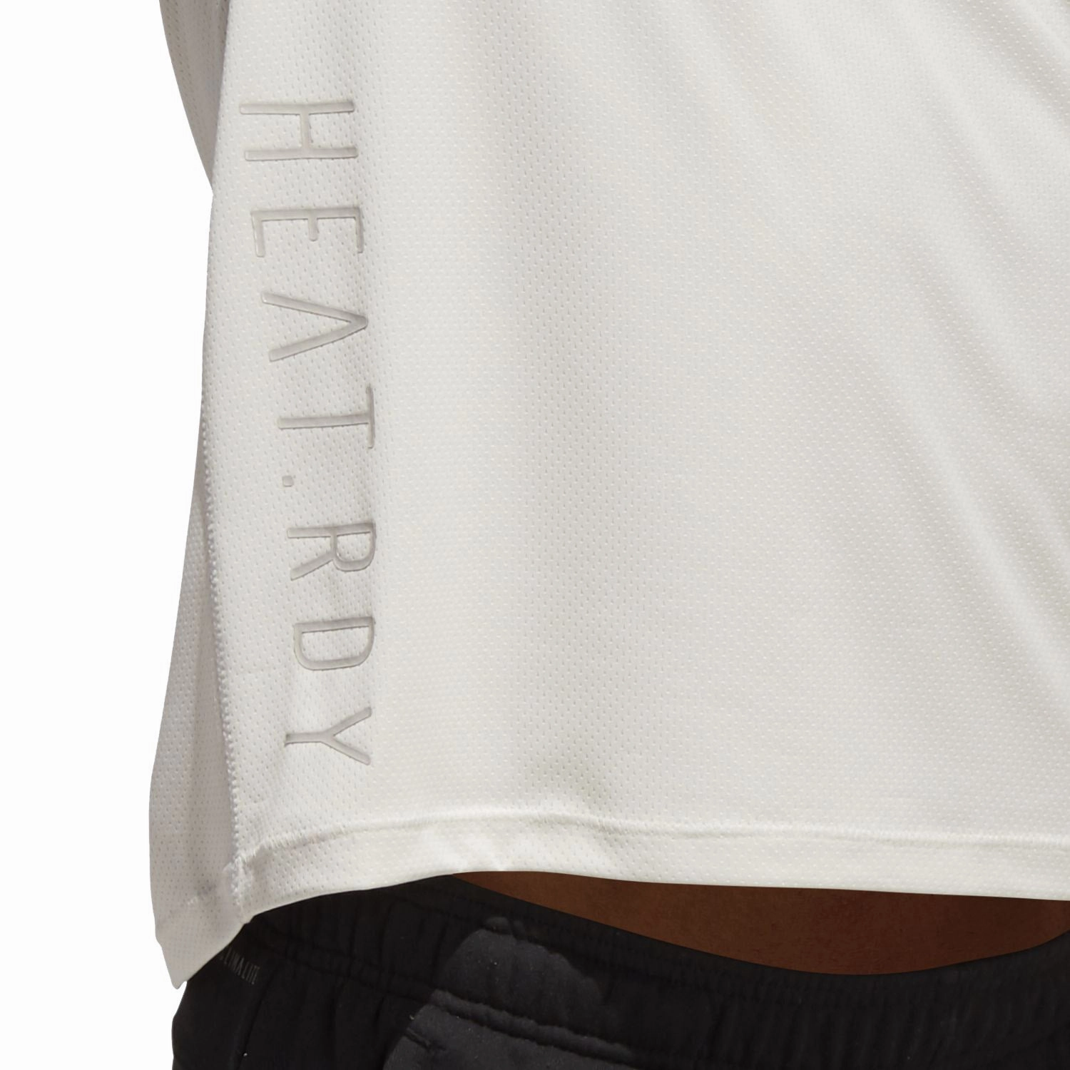 Adidas Men's Heat.Rdy 3-Stripes Tee, Orbit Grey