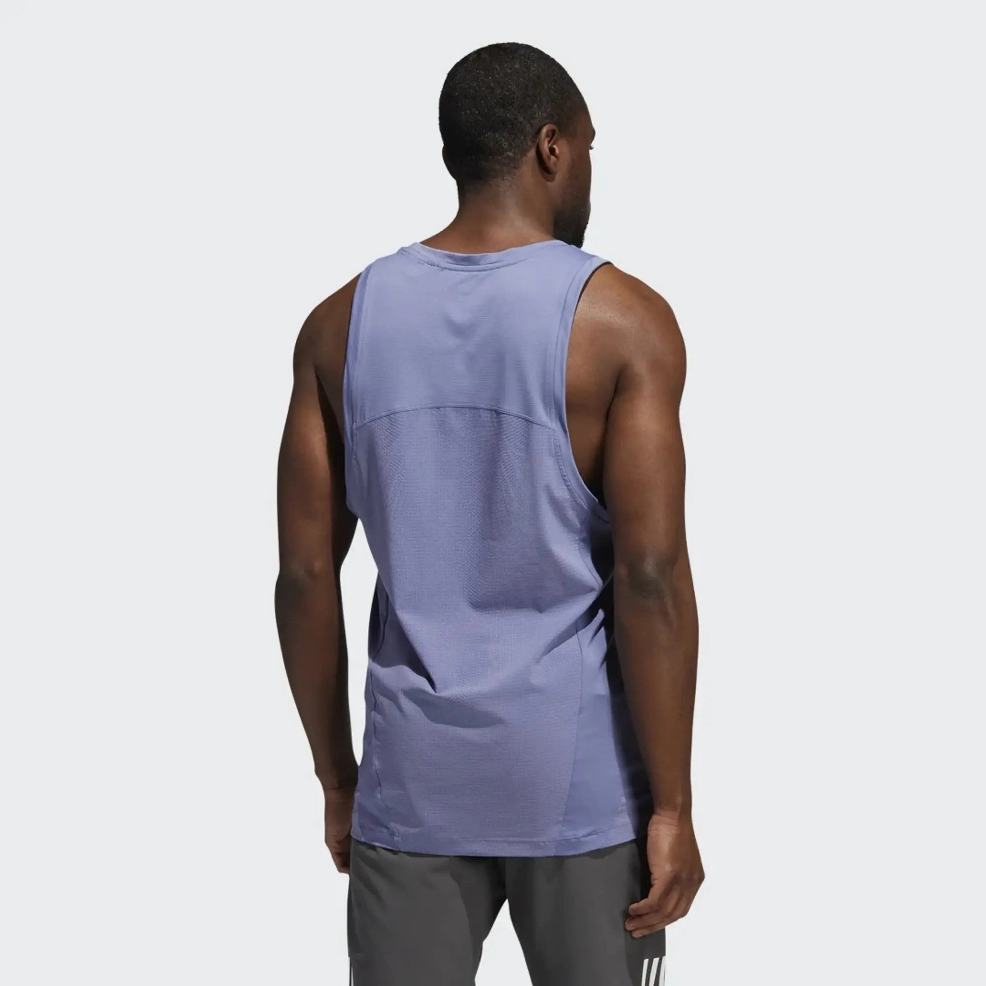 Adidas Men's HEAT.RDY Warrior Woven Tank Top, Orbit Violet