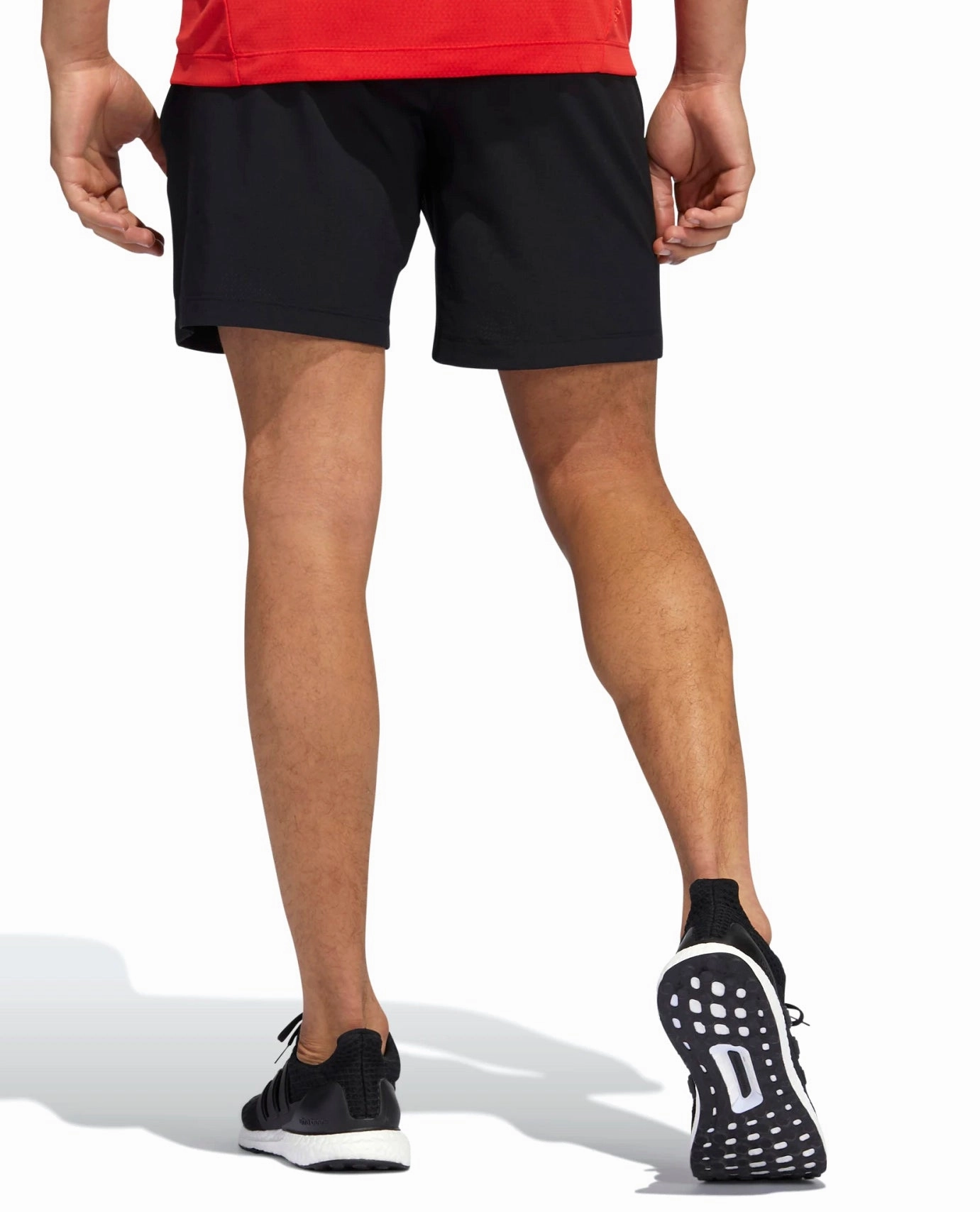 Adidas Men's HEAT.RDY Warrior Woven Unlined Shorts, Black