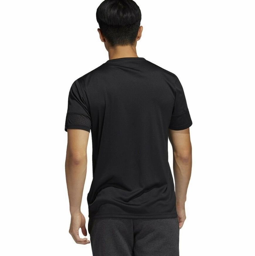 Adidas Men's Hypersport Jersey Tee Shirt, Black