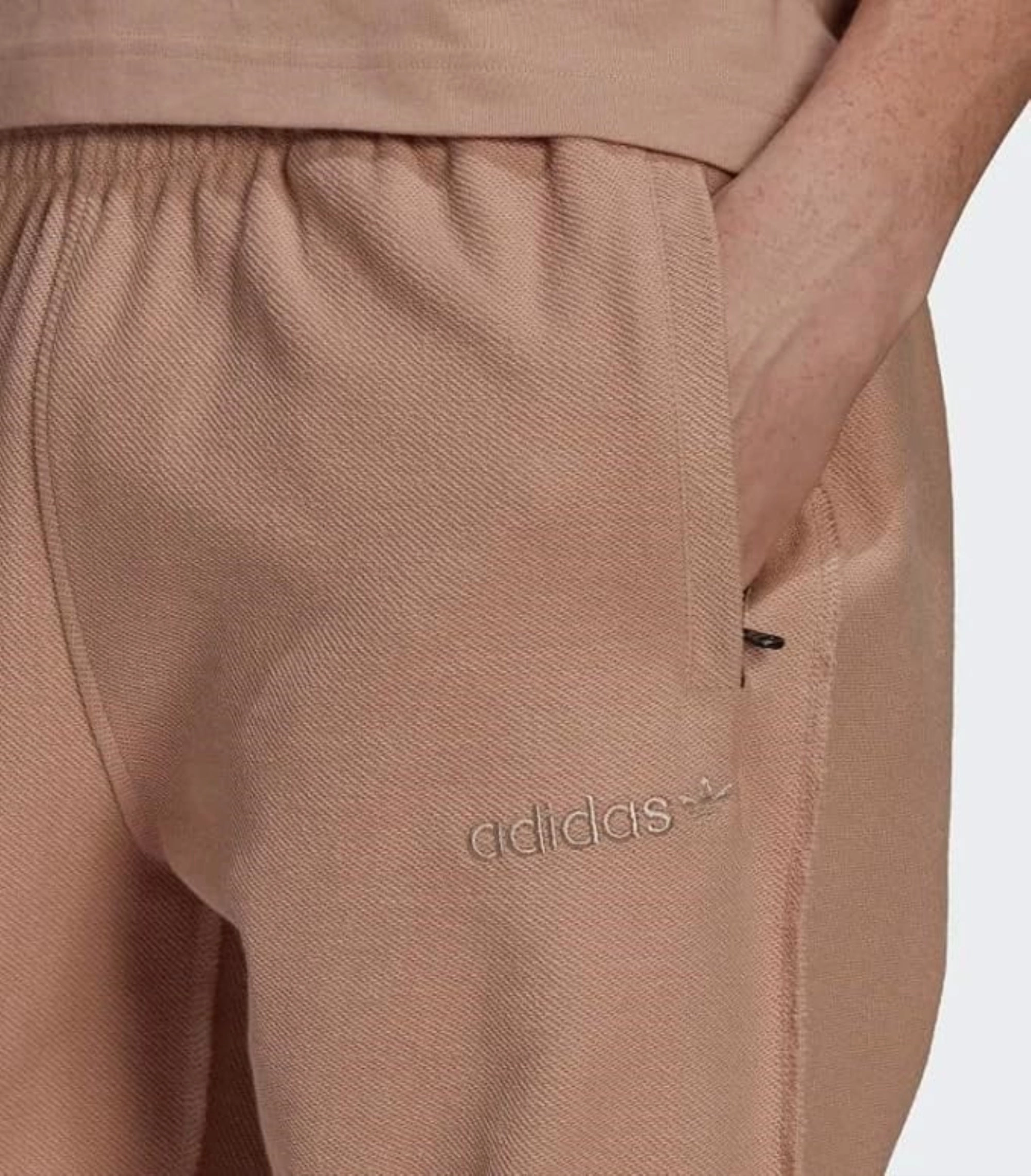 Adidas Men's Loopback Jogger Pants, Ash Pearl