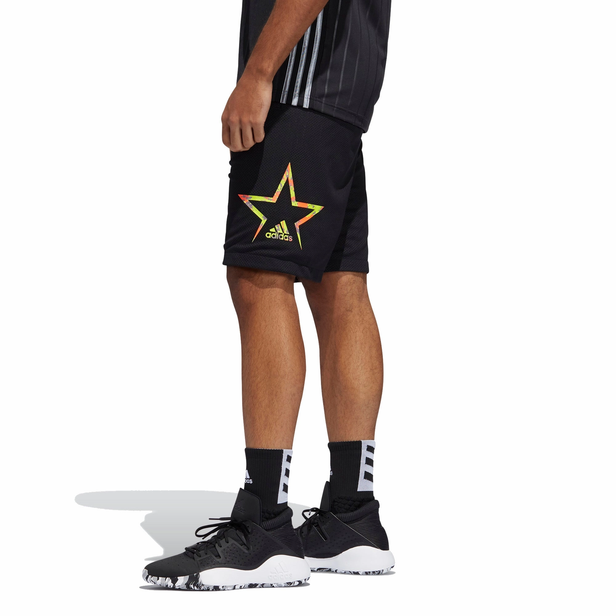 Adidas Men's MAC SP Tracy McGrady Basketball Shorts, Black