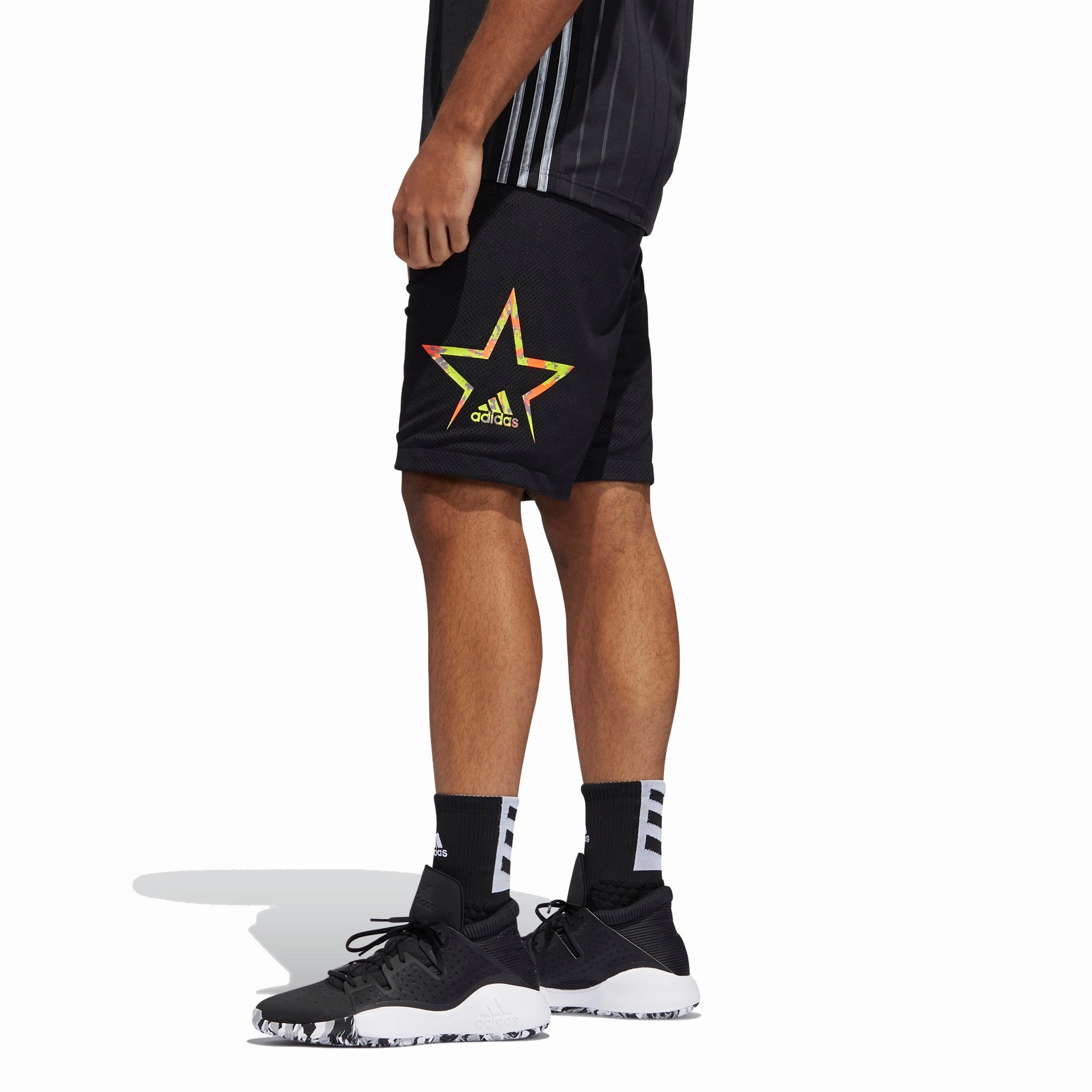 Adidas Men's MAC SP Tracy McGrady Basketball Shorts, Black