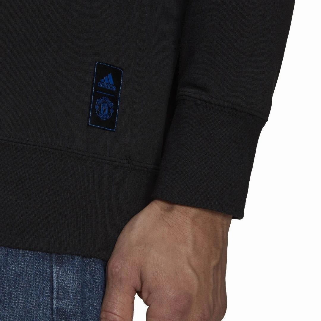 Adidas Men's Manchested United FC Icon Crewneck Sweatshirt