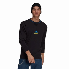 Adidas Men's Manchested United FC Icon Crewneck Sweatshirt