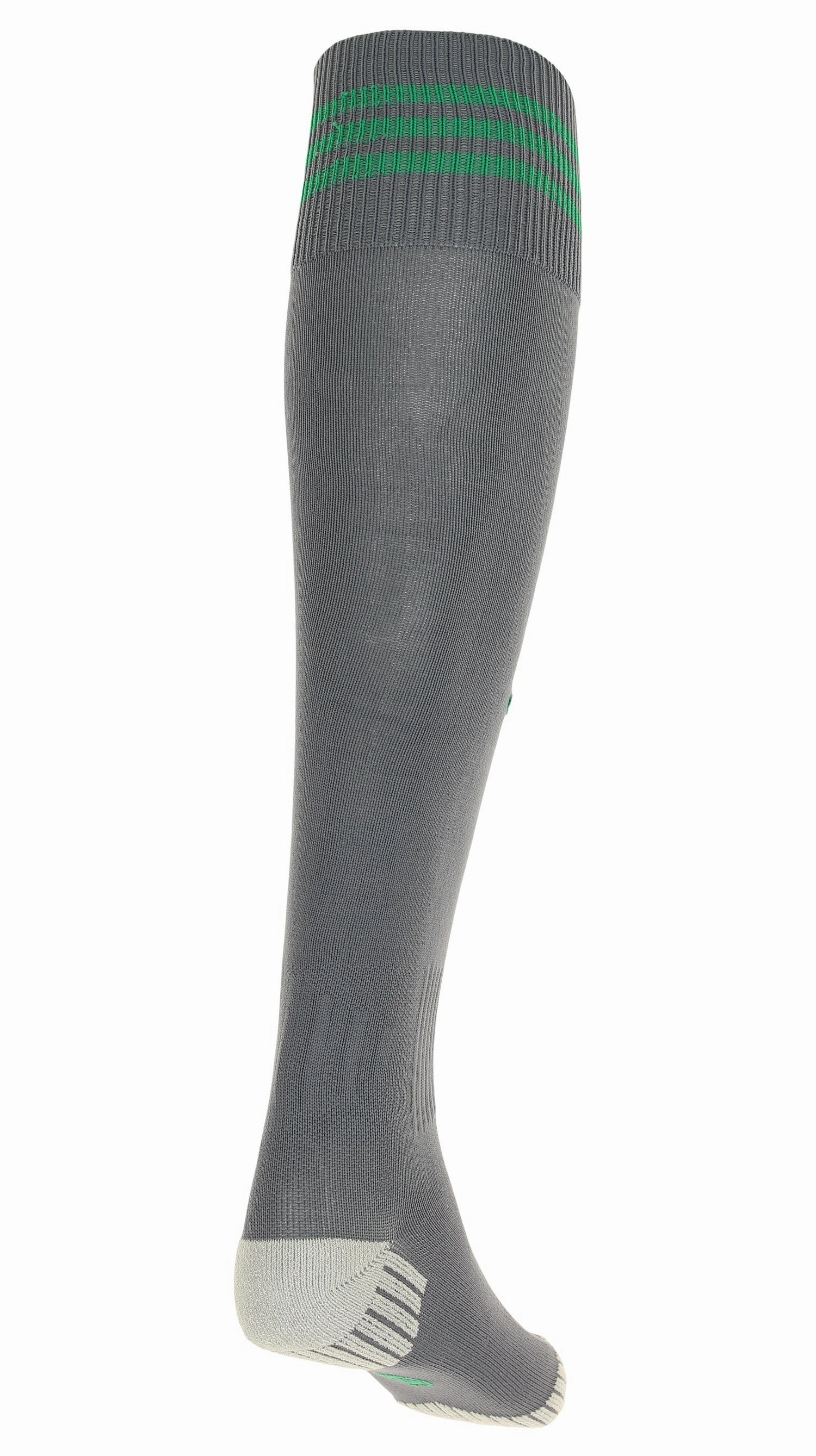 Adidas Men's MTFB 3-Quarter Soccer Performance Socks, Grey