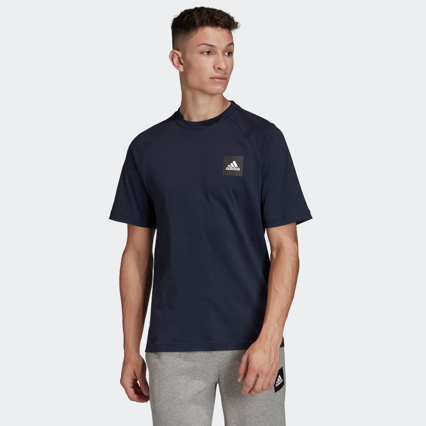 Adidas Men's Must Haves Stadium Tee Shirt, Legend Ink
