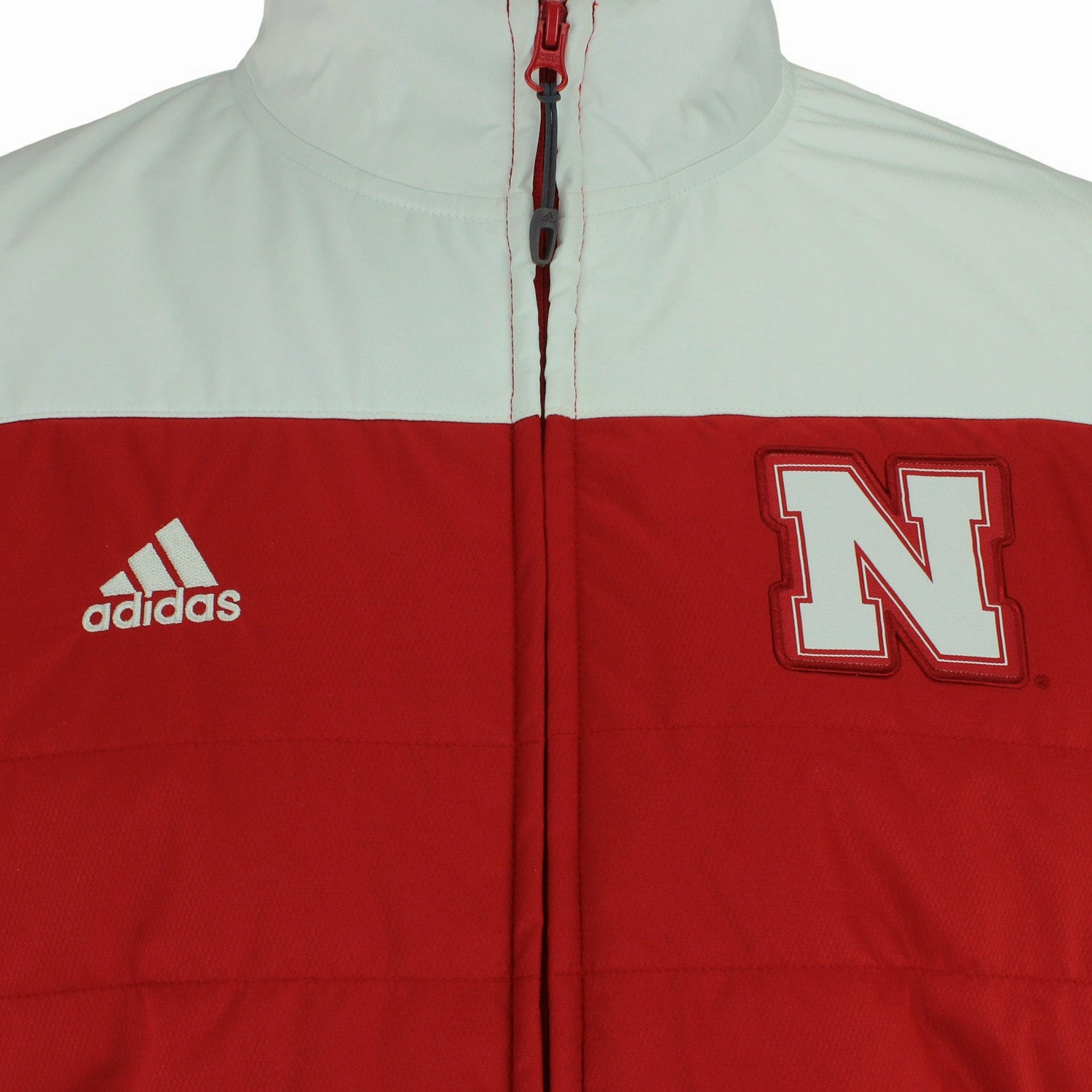 adidas Men's NCAA Climastorm Team Logo Transition Jacket, Nebraska Cornhuskers