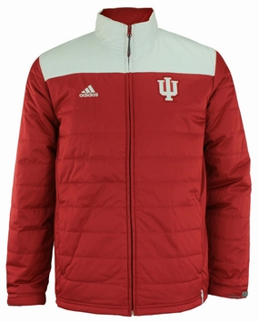 adidas Men's NCAA ClimastormTeam Logo Transition Jacket,  Indiana Hoosiers