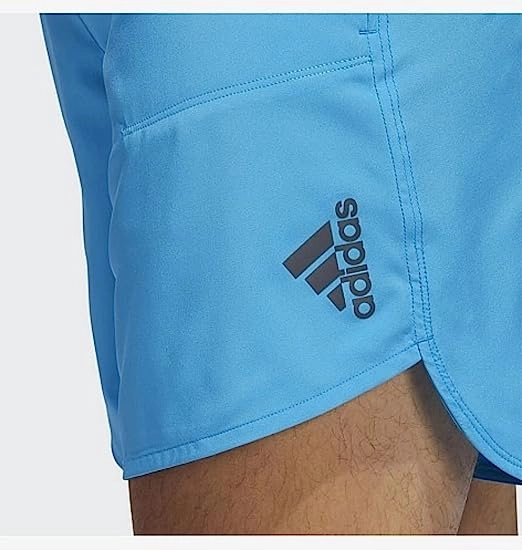 adidas Men's Neon Training Shorts, Blue
