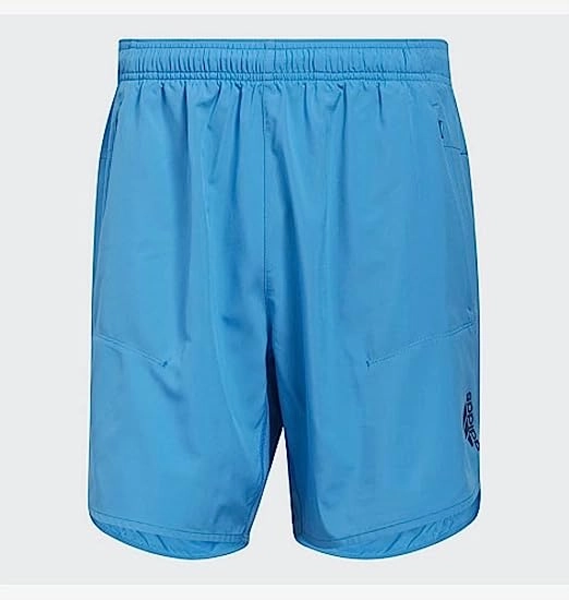 adidas Men's Neon Training Shorts, Blue