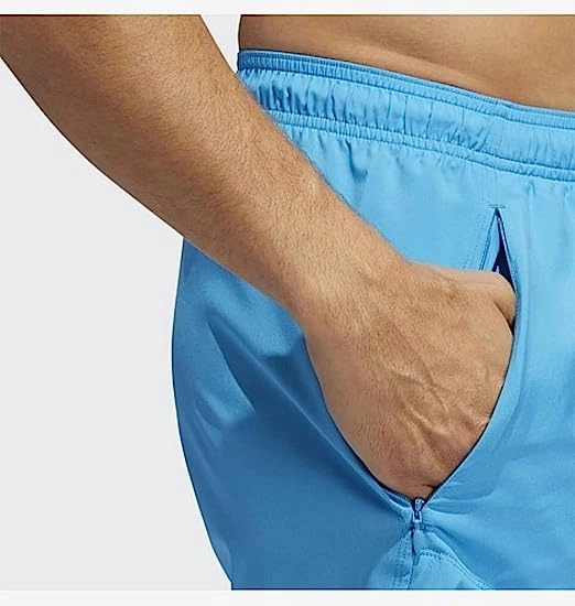 adidas Men's Neon Training Shorts, Blue