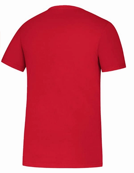 Adidas Men's NHL Chicago Blackhawks Amplifier Short Sleeve Tee Shirt, Red