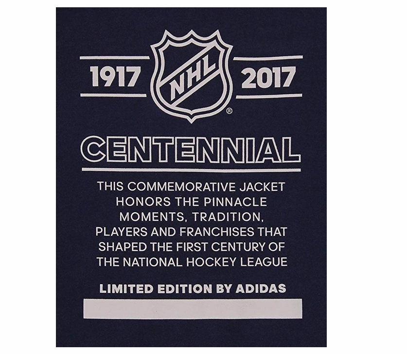Adidas Men's NHL Commemorative Full-Zip Zone Hoodie, Color Options