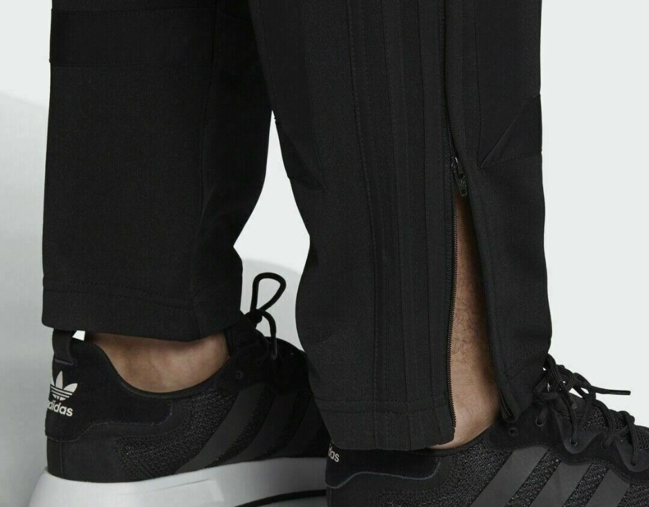 Adidas Men's Originals Men's Warmup Trackpants, Black/Gold