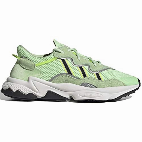 Adidas Men's Ozweego Casual Sneaker Shoes, Glow Green/Black/Solar Yellow