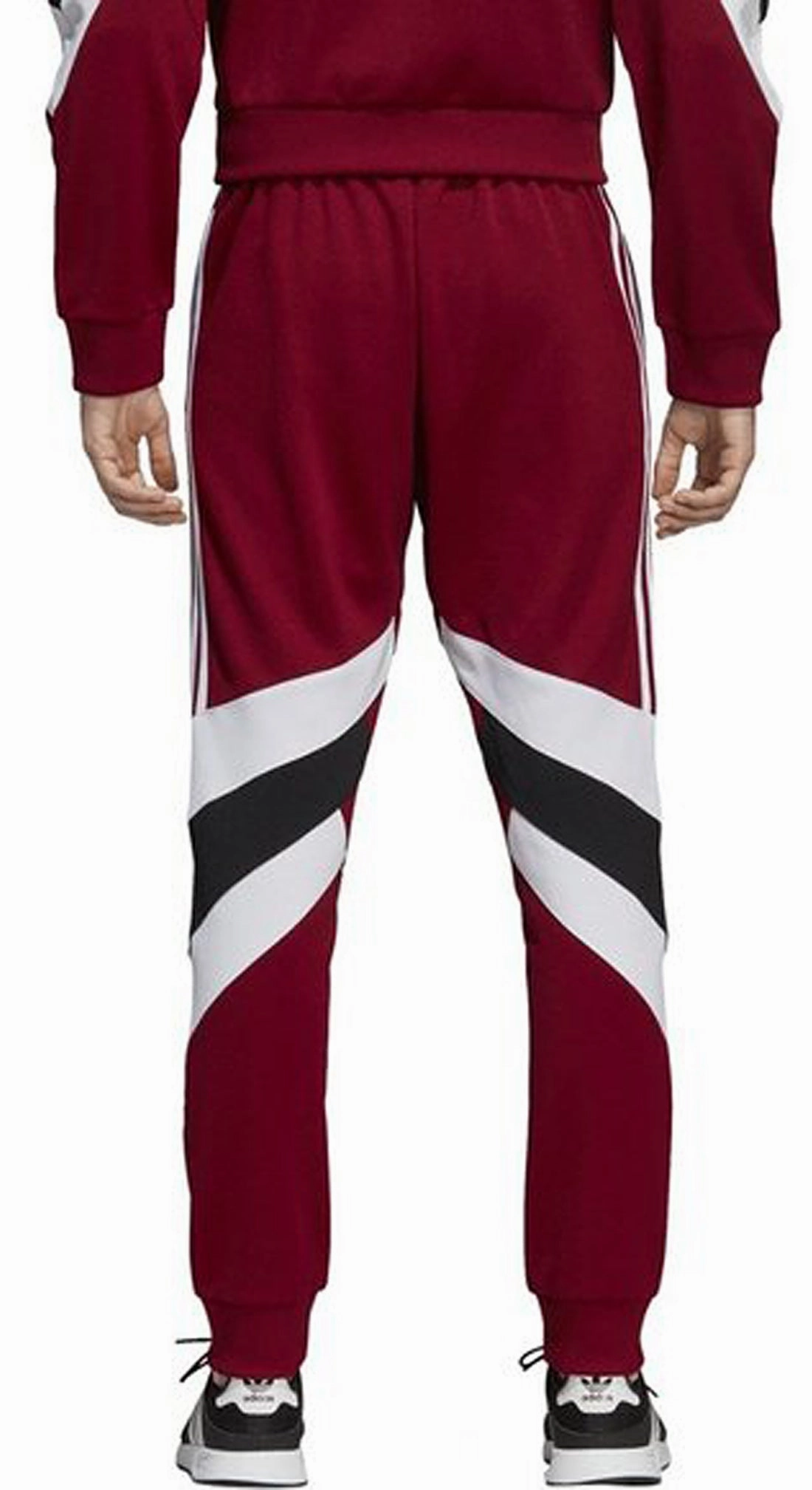 Adidas Men's Palmeston Track Pants, Burgundy
