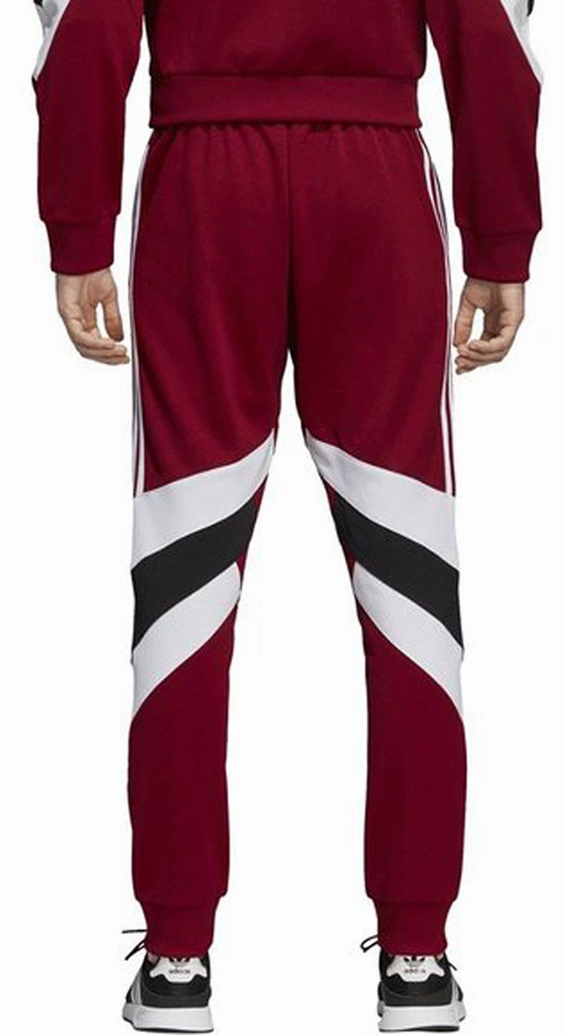 Adidas Men's Palmeston Track Pants, Burgundy