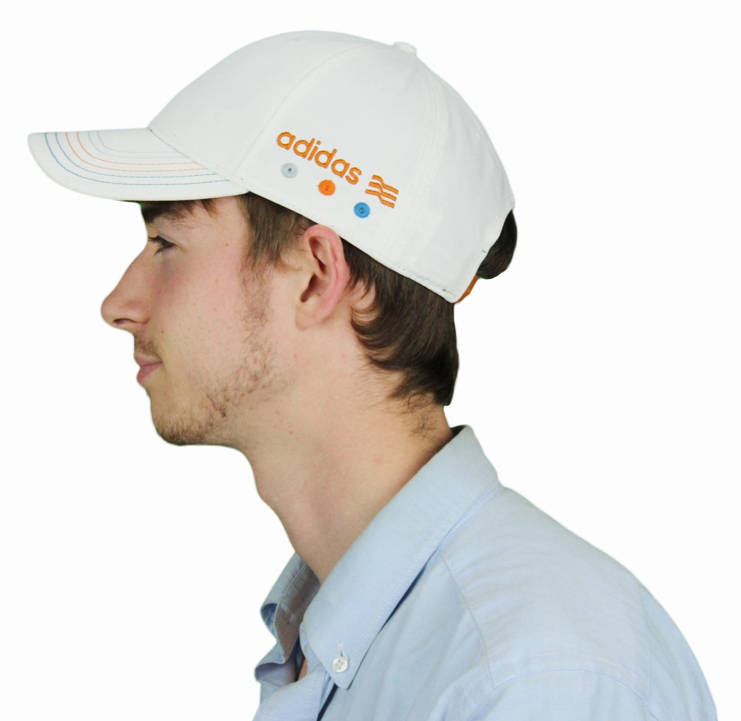 Adidas Men's Patch Custom Hat, White