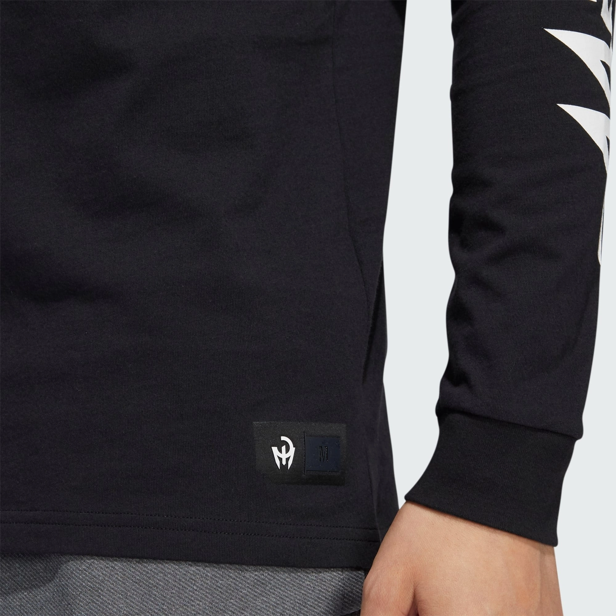 Adidas Men's Patrick Mahomes Signature Long Sleeve T-Shirt, Black