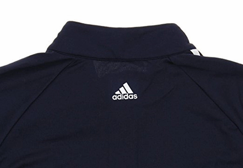 Adidas Men's Performance Navy 1/4 Zip Pullover Climalite Sweater, Navy