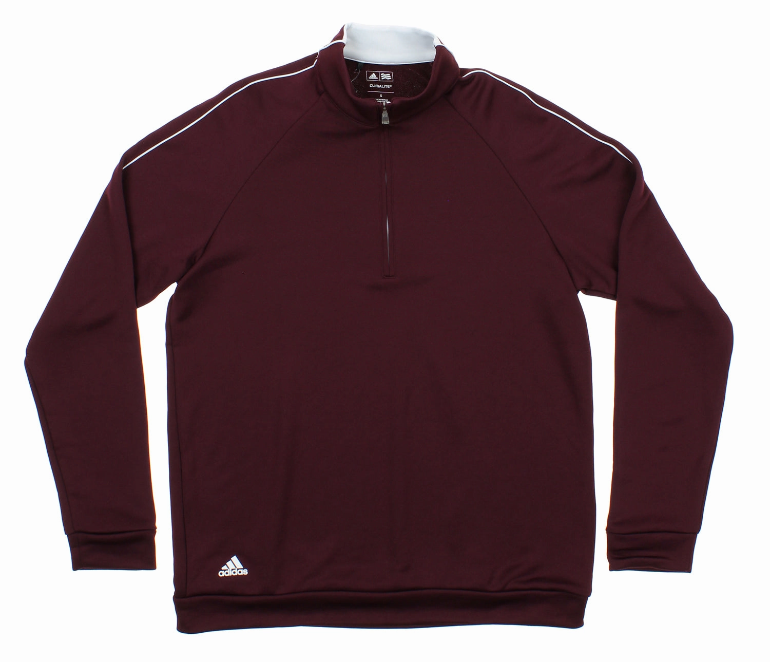 Adidas Men's Performance Quarter Zip Climacool Pullover Sweater, Color Options