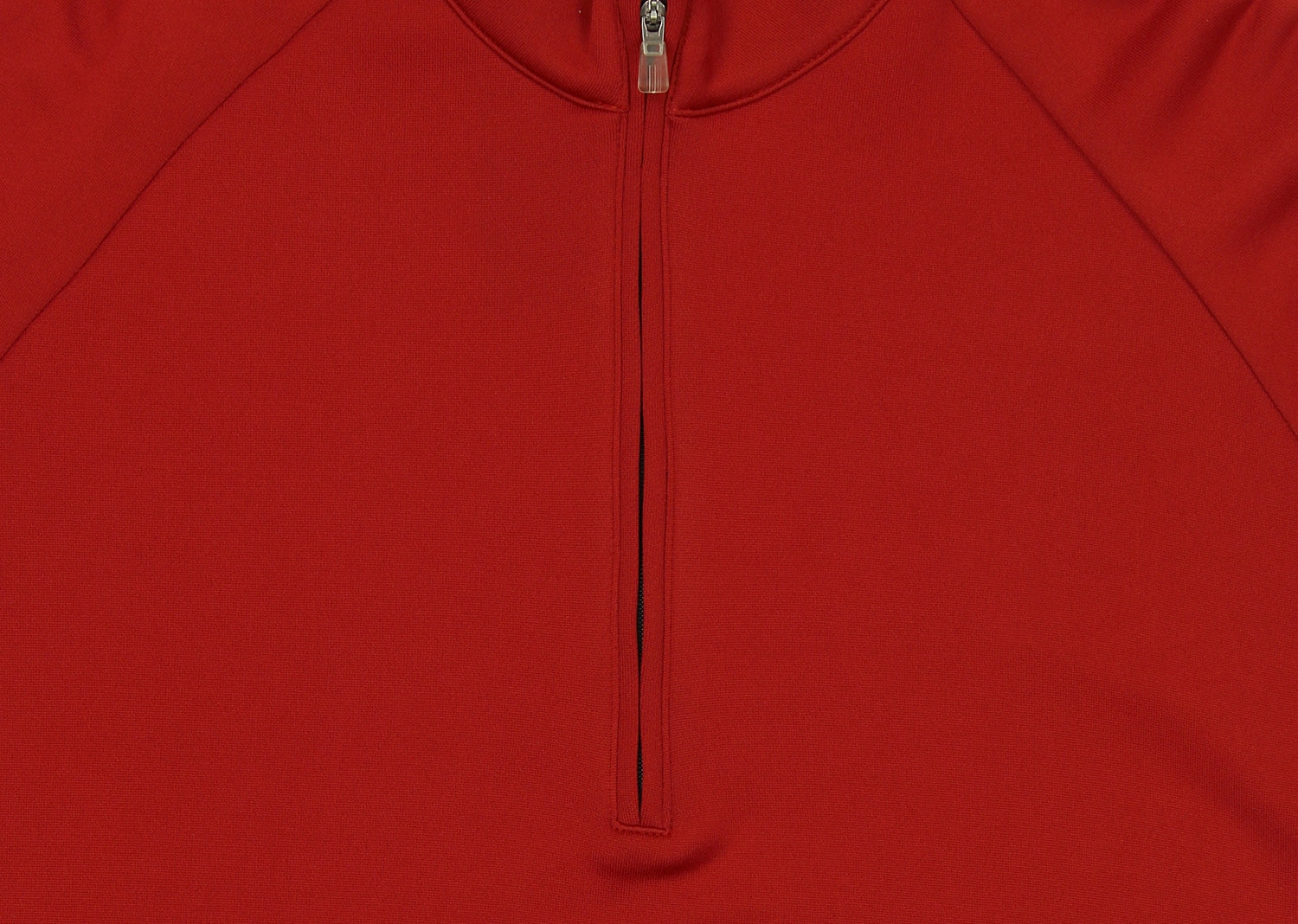 Adidas Men's Performance Quarter Zip Climacool Pullover Sweater, Red