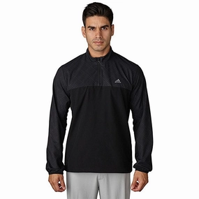 Adidas Men's Performance Stretch 1/2 Zip Wind Jacket, Color Options