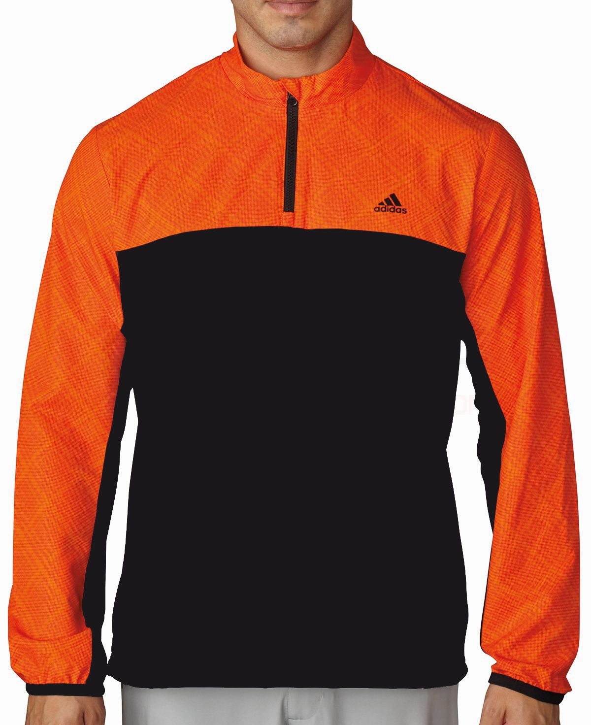 Adidas Men's Performance Stretch 1/2 Zip Wind Jacket, Color Options
