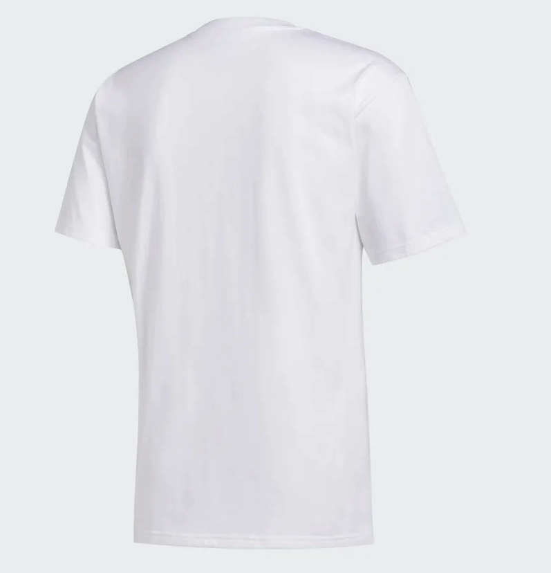 Adidas Men's Pinwheel Tee Shirt, White / Off-white