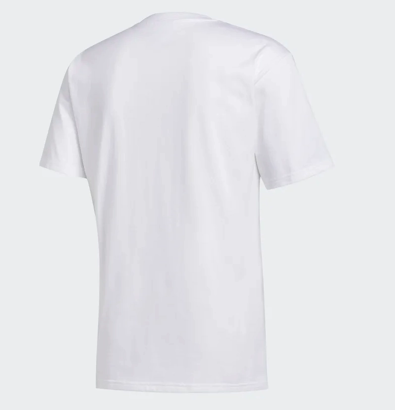 Adidas Men's Pinwheel Tee Shirt, White / Off-white