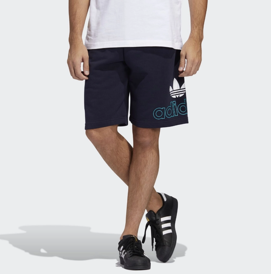 Adidas Men's Pre-Game Shorts, Legend Ink/White
