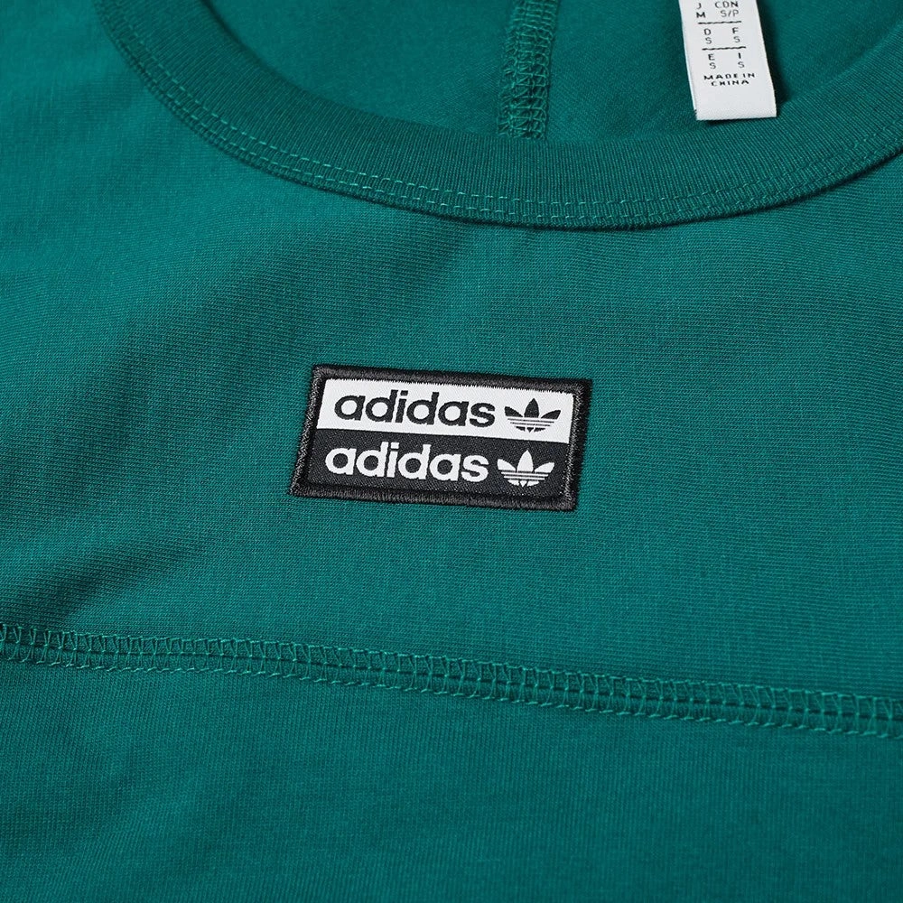 Adidas Men's R.Y.V Tee Shirt, Collegiate Green