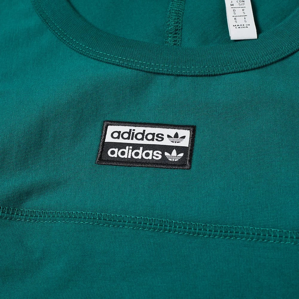 Adidas Men's R.Y.V Tee Shirt, Collegiate Green