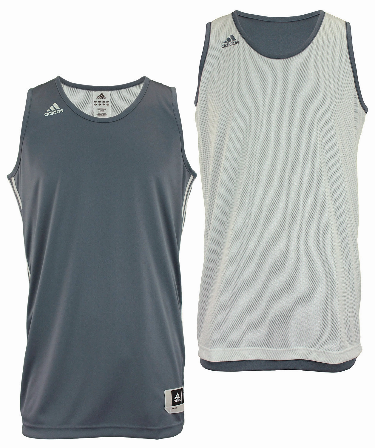 Adidas Men's Reversible Basketball Practice Jersey, Color Options