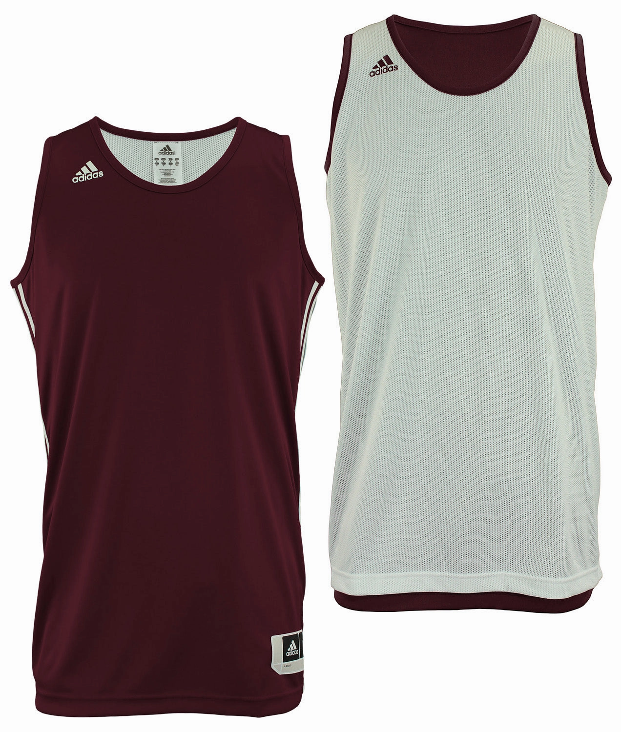 Adidas Men's Reversible Basketball Practice Jersey, Color Options