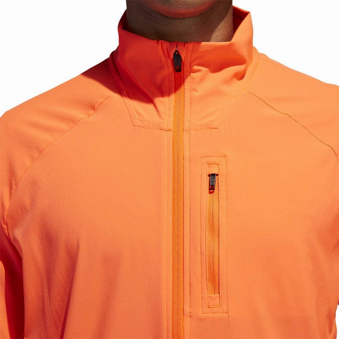 adidas Men's Rise Up N Run Jacket, Solar Red/Black