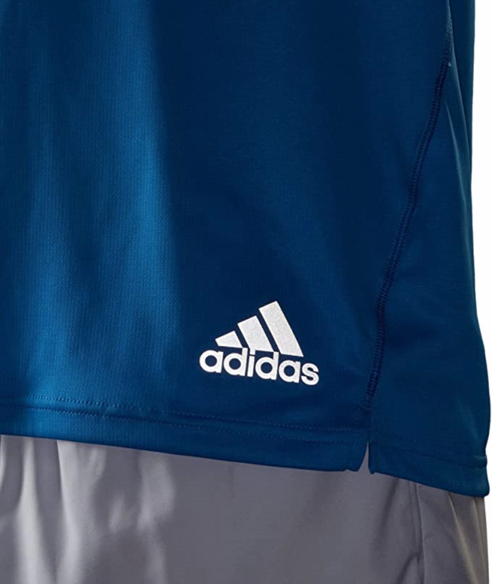 Adidas Men's Run It Short Sleeve Tee, Blue Rush