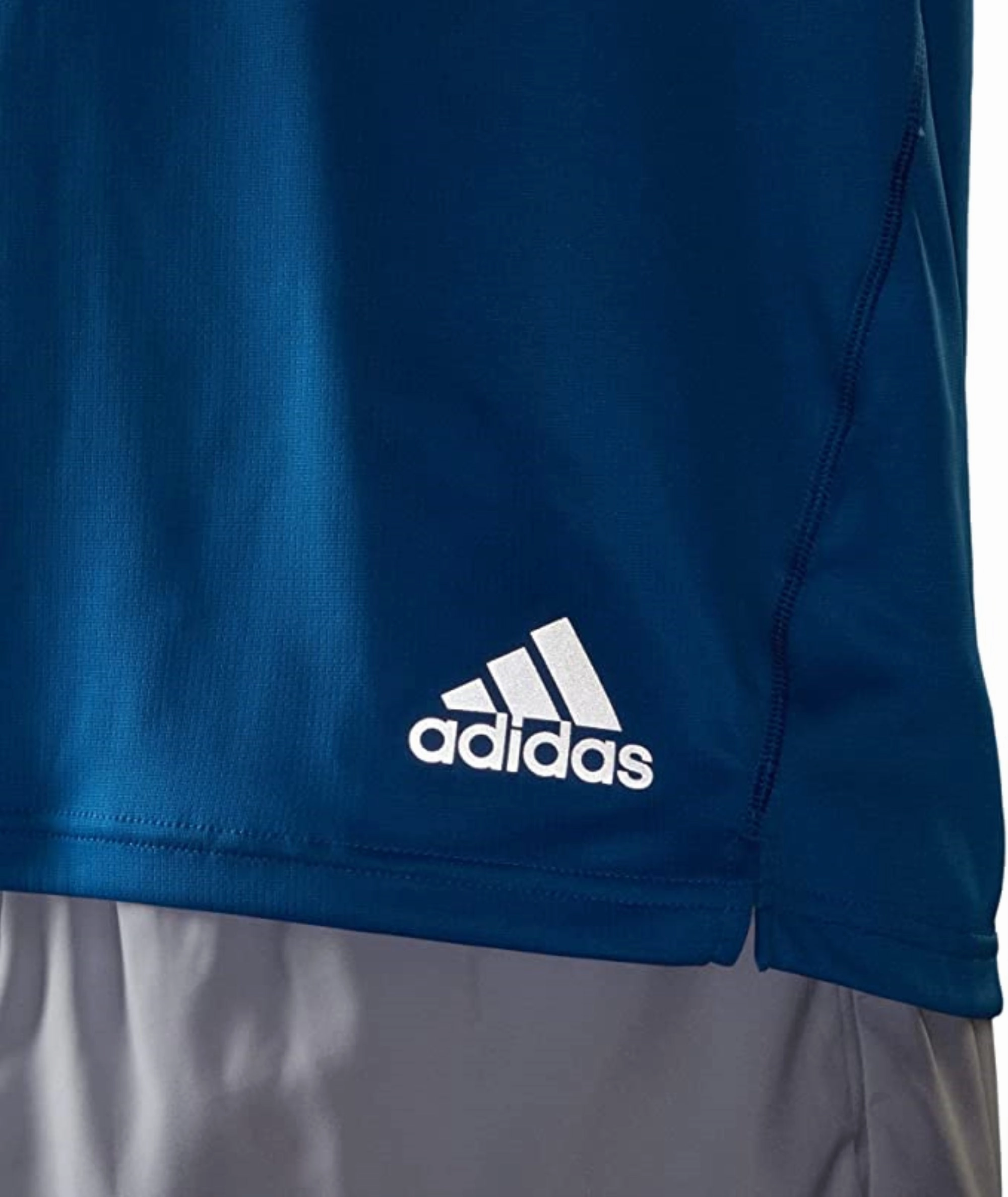 Adidas Men's Run It Short Sleeve Tee, Blue Rush