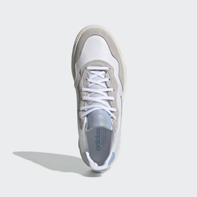 Adidas Men's SC Premiere Casual Sneakers, White/Periwinkle